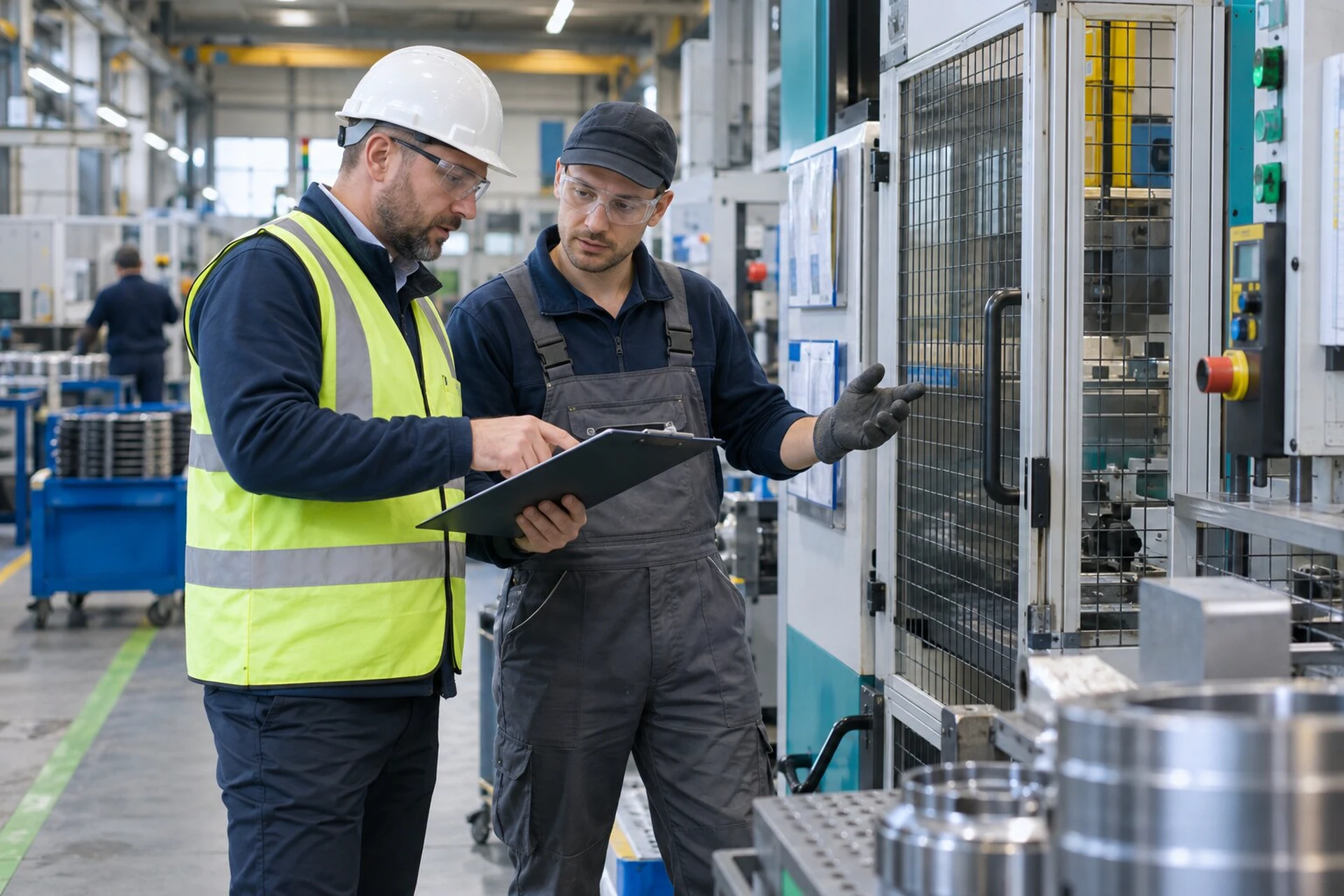 Seguridad y salud laboral en una empresa